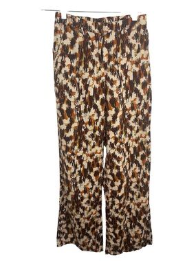 ANIM Unique Colorful Print Pants Women’s Size XS Multicolor